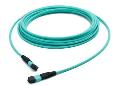 MTP(F) <-> 2 x LC (Molex 06284- MMF 5 m 0 5003) SR0-LOOP Loopback fiber cable, SR0, MTP(F), MMF SR4-Trunk MTP(female) to MTP(female) 50/25/OM3, 2 Fiber