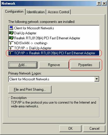 3. Connecting Wireless ADSL2+ Router via Ethernet Your router can be managed from anywhere with the embedded Web configuration using a Web browser, such as Microsoft Internet Explorer or Netscape