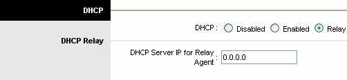 LABEL Starting IP Address DESCRIPTION Enter the starting IP address you wish to use as the DHCP server's IP assignment.