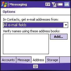 Keep copies of sent items in Sent folder: Indicates if messages you send are stored in the Sent folder.