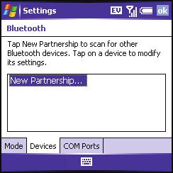 Setting Up a Bluetooth Connection After you set up a connection with a Bluetooth device, you can communicate with that device whenever it is within range (about 30 feet) and your smart device s