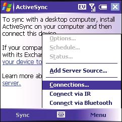 Synchronization Methods Use the ActiveSync software to synchronize your smart device with a computer or with a corporate server.