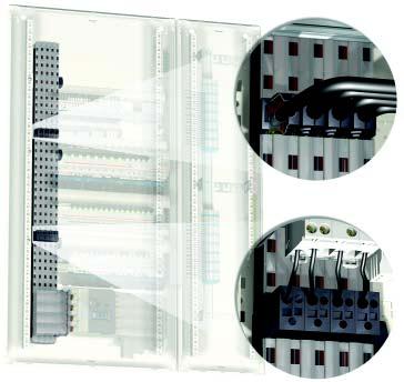 Distribution 630 A Powerclip busbars Presentation Powerclip busbars are compact and fully insulated (IPxxB). They are supplied ready for installation in the switchboard.