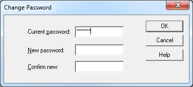 27 3. In Password, specify the desired password. Passwords are not case-sensitive and may be up to 15 characters long. 4. In Confirm, retype the password. Once finished, click OK.