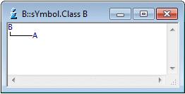 The class browser lists all known classes in the type column.