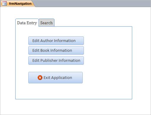 -- Category = Application, Action = Quit Application k) Change the Page2 tab to Search.