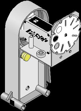 The Rotary Motion Sensor is set for 1440 divisions per rotation.