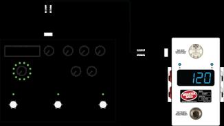 If you are sending taps to a Boss pedal, then you should configure its output to normally-closed using the Setup menu.