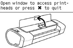 2. In the Ink Menu submenu, scroll to Replace printheads and press OK. Troubleshooting 3.