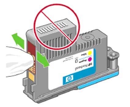 If you have cleaned the printheads using the Clean printheads procedure from the front panel and are still experiencing image quality problems, you can try cleaning the printhead nozzles manually