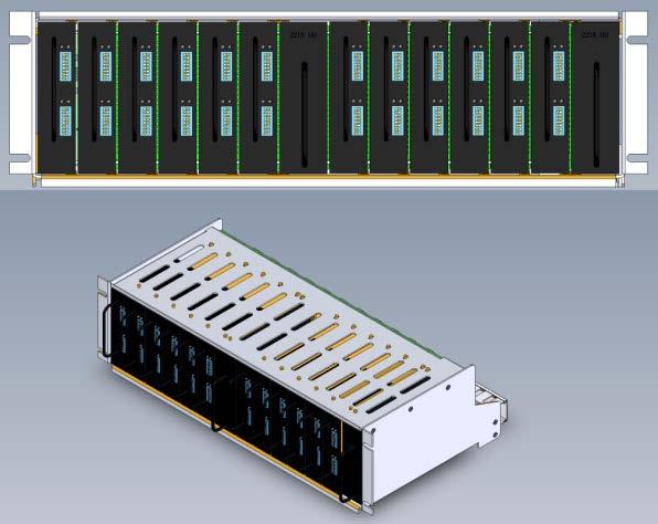 Input Assembly 24-Channel Input Assembly Houses twelve 2-channel devices,