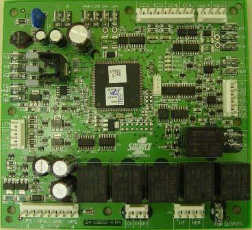 Four-Stage Controller Communication Card Figure 10: Communication Board SE-SPU1001-0 and SE-SPU1002-0 Figure 9: Four-Stage Controller SE-SPU1004-0 The four-stage controller of the SEC family enables