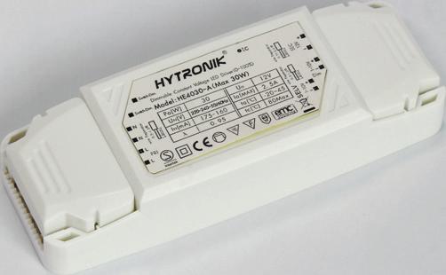 Synchrony Dimmable Constant Voltage ED Drivers & HE-A / / HE75-A / HE75-A Applications Suitable for mounting outside of the light fixture in applications which use slim fixtures such as ED light bar