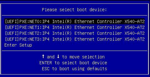 Select the Boot Device Select the Boot Device The Boot Options Priority list contents depend on which BIOS mode is selected.
