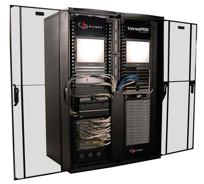 VersaPOD Features and Benefits Siemonʼs VersaPOD enables a completely new and efficient approach to your physical data center infrastructure.