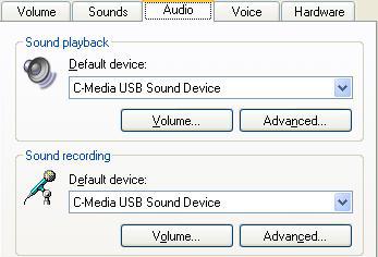 Specify audio devices for your computer After installation, the VoIP phone adapter is configured as the default audio device for your computer. All audio signals will be played from your phone.