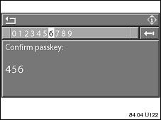Depending on the handset, you will have approximately 30 seconds to enter the passkey on the handset and the CID.