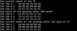 (4) The gateway adds the MAC address CC-CC-CC-CC-CC-CC in its own black list and denies receiving its ARP packets.
