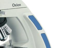 optical system The Oxion features an unique swiveling concept allowing the viewing height to be easily matched with the