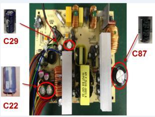 PSU-Bestec) Figure52 Heat the solder of Electrolytic