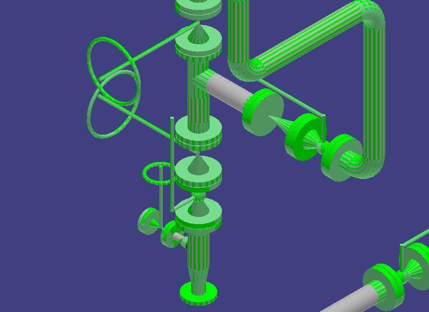 PlantReModeller piping import PDS and Smart 3D graphics are identical the PDS graphic is used for all components (except for pipes) Smart 3D pipe classes