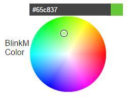 15 Color Picker Adds a color picker to the dashboard. Various display options are available and a selected color can be RGB, hex, hex8, hsv, or hsl.