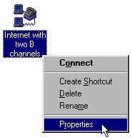 Internet Access in Windows 95 and Windows 98 4. Click the Multilink tab.