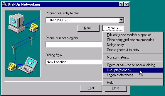 CompuServe 4.02 and Higher in Windows NT 4.0 24.