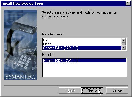 WinFax PRO 10.0 2. If a message appears informing you that the ISDN device has not been configured, click Yes to configure it.