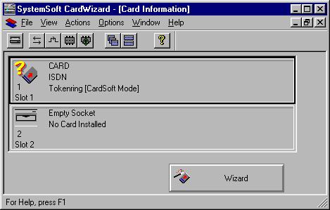 Appendix D: Troubleshooting and Frequently Asked Questions When you reinstall CardWizard(TM) for Windows 95 even the latest version available you may see a message from CardWizard(TM) like the one