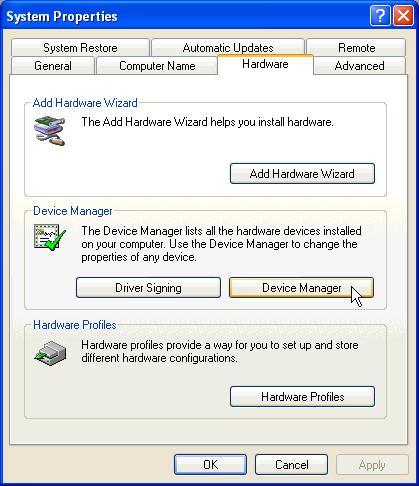 Changing the Switch Type in Windows XP Home Edition and Professional 10.1.3 Changing the Switch Type in Windows XP Home Edition and Professional 1.