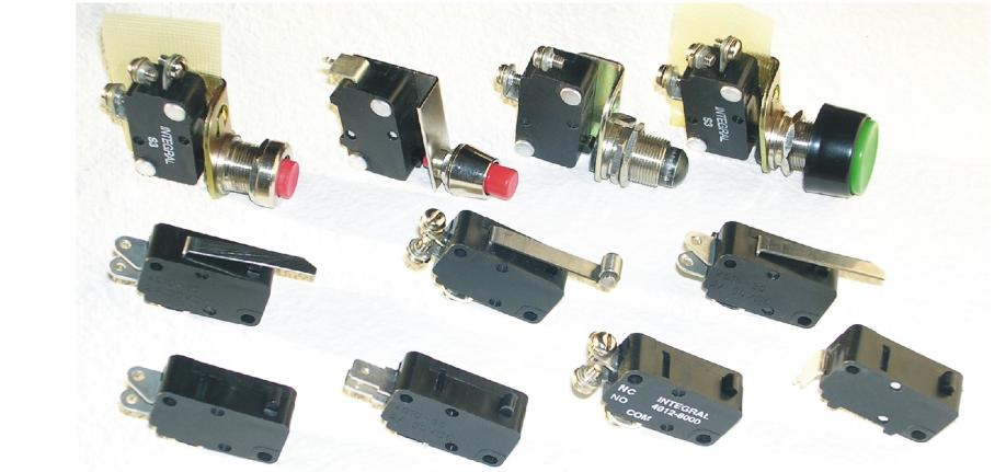 MICRO SWITCHES SNAP ACTION Series - 4