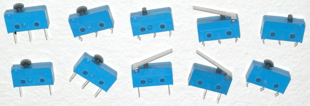 MICRO SWITCHES SNAP ACTION Series - 46 DESCRIPTION Integral Series 46 Micro Switches are characterized by their high functional reliability and switching accuracy. All Dimensions in mm.