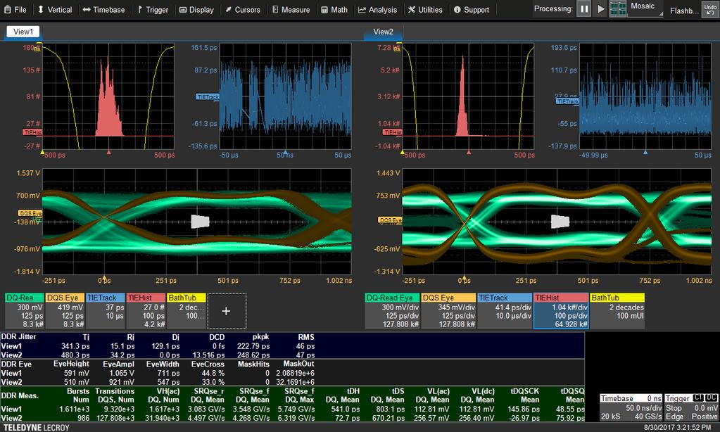 COMPREHENSIVE DDR PHYSICAL LAYER ANALYSIS The DDR Debug Toolkit provides test, debug and analysis tools for the entire DDR design cycle, making it the ultimate DDR analysis solution. 1.