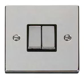 Deco switches are developed largely as a modular range based on the large selection of switch