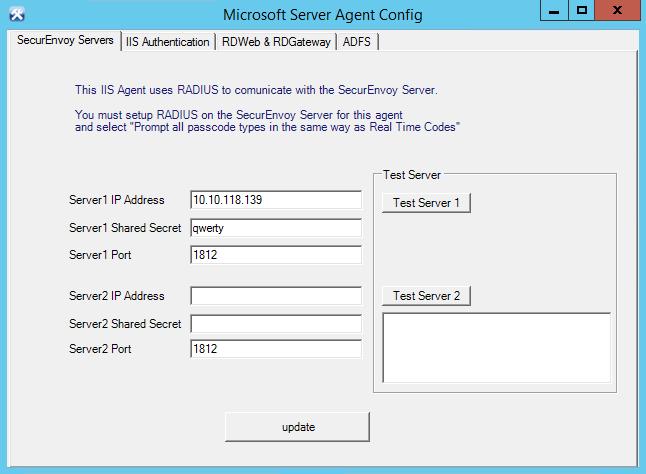 To install the Microsoft Server Agent run Microsoft Server Agent \setup.exe The following page is displayed for user input.