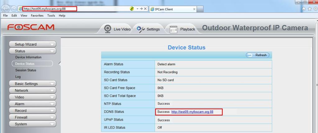 Use DDNS domain name and port to login Make sure each camera you need add could login with DDNS name and port Click Multi-Device Settings. Choose The 2nd Device.