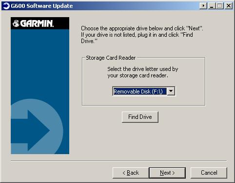 5. Click on Setup and the following window will appear to guide you through the software loader card creation process: 6.
