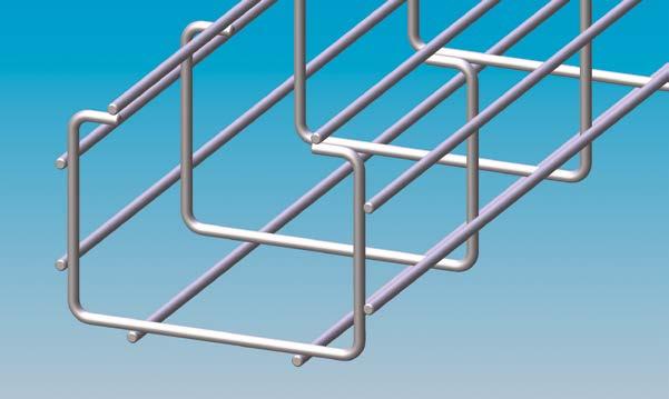 Siltec Open Cable Trays Tray Overview S36 55 x 200 x 3000 mm - ø5 mm 570598 640121 0 304 St. Steel 570598 740121 9 Hot dip galv. 570598 540121 1 El. pl.