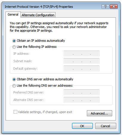 Operating System 5. To specify IPv6 IP address settings, do one of the following: To get IP settings automatically using DHCP, click Obtain an IPv6 address automatically, and then click OK.