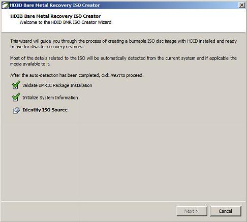 Overview To create the ISO image, you need to install the Hitachi Data Instance Director Bare Metal Recovery ISO Creator Package in the installation location of Data Instance Director of the Master