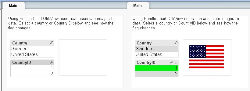 After loading the script, the flag images are now accessible in
