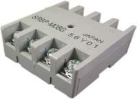Socket- Catalog Number SR6P-M08G Back-Mounted 10A @ 300V Pressure Wire Clamp Terminations File