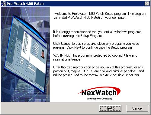 Upgrade Installation Process A message The changes have been successfully saved is displayed. 15. Restart the IIS. 2.14 Upgrade Installation Process Pro-Watch Software Suite Release 4.