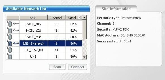 Chapter 6 Tutorials 4 Select SSID_Example3 and click
