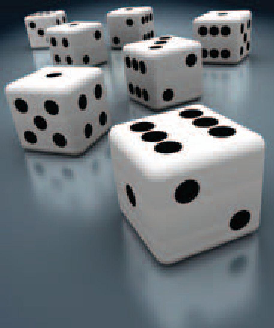 Random Numbers and Simulations A die toss another die toss and another die