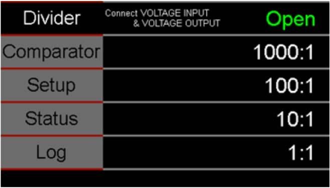 The purpose of this mode is to provide an accurate output voltage based on a reference voltage, with the Divider contributing only a very small uncertainty to the overall measurement.
