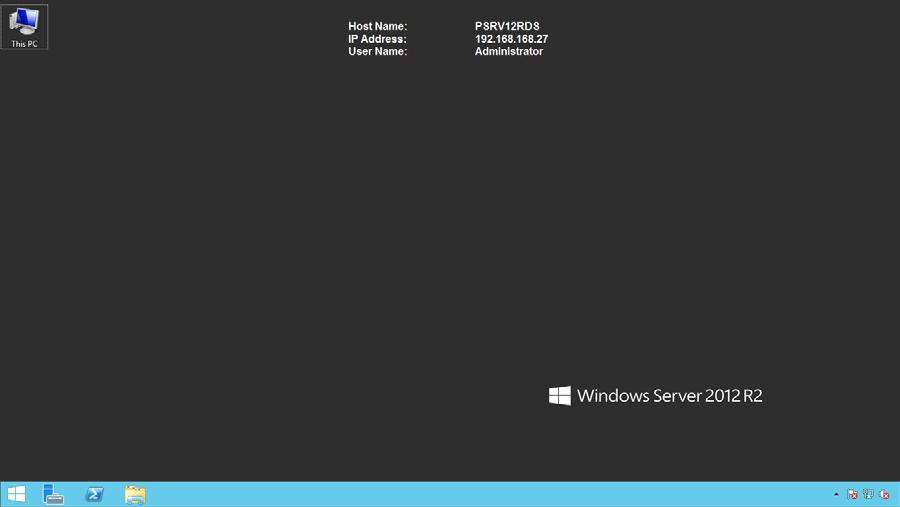 2. Installing, Configuring, and Licensing Remote Desktop Services (RDS) on a Remote Desktop Server computer running Windows Server 2012 R2 Now that the Domain Controller Server setup has completed