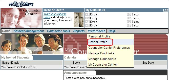 PowerSchool Extract Installation 1. Upon logging into the Counselor Center (https://counselor.xap.