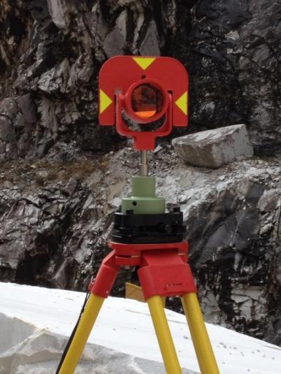 constraints with Total Station (mm) Leica circular